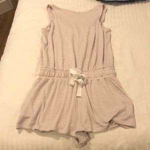 Aritzia blush romper